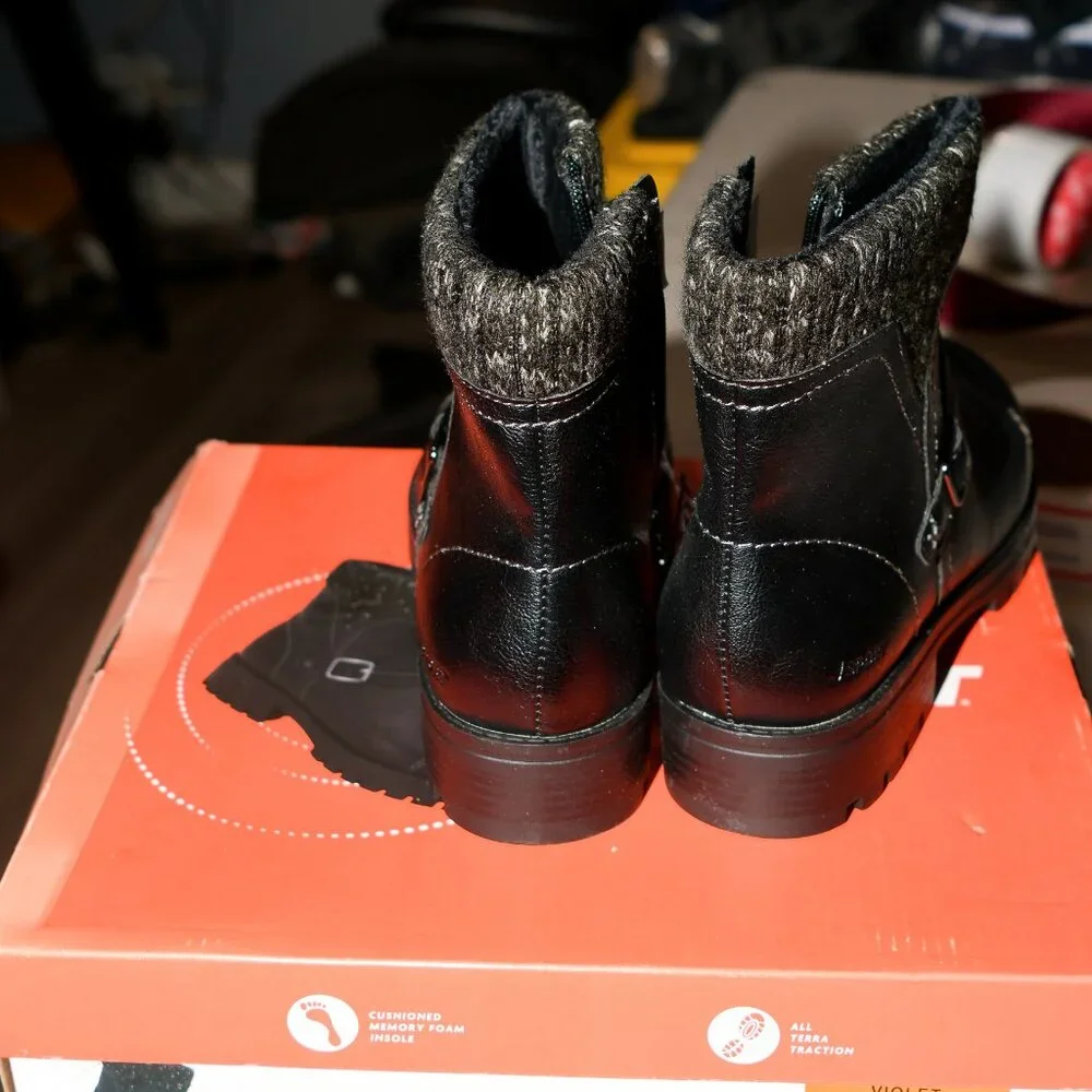 JSport Violet Boots‎ Women's Black
